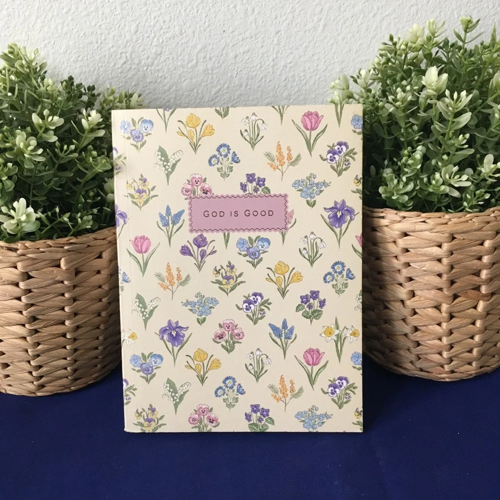 Ditzy Wildflower Spiritual Notebook
